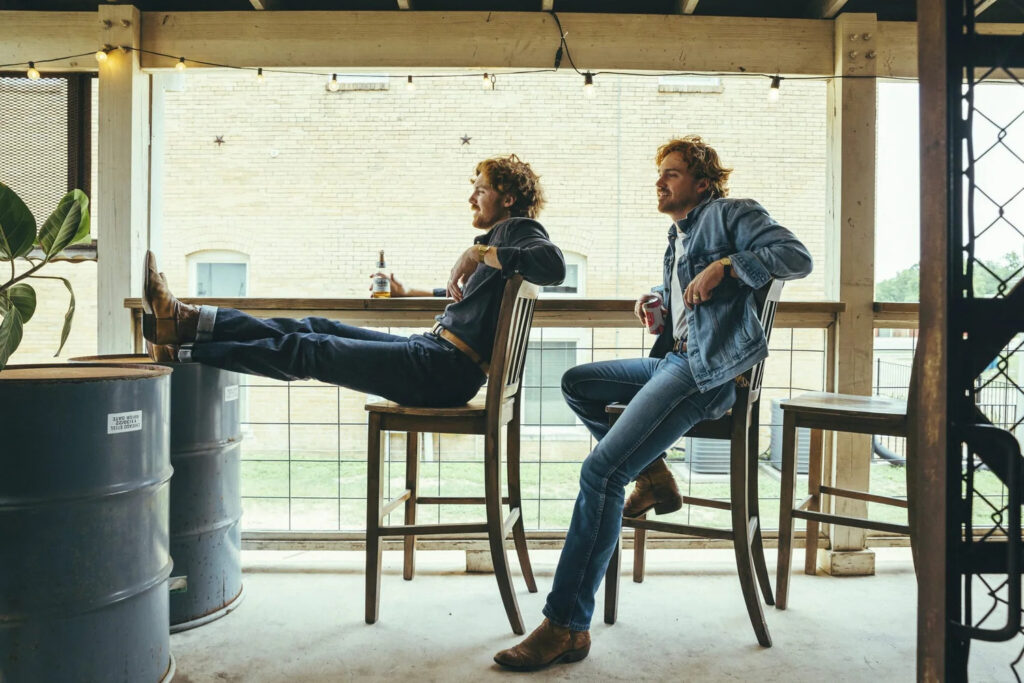 Heintzelman and Lupton met at a summer camp outside Kerrville before forming their Americana-infused folk-rock band in Austin. (Photo courtesy of Briscoe)