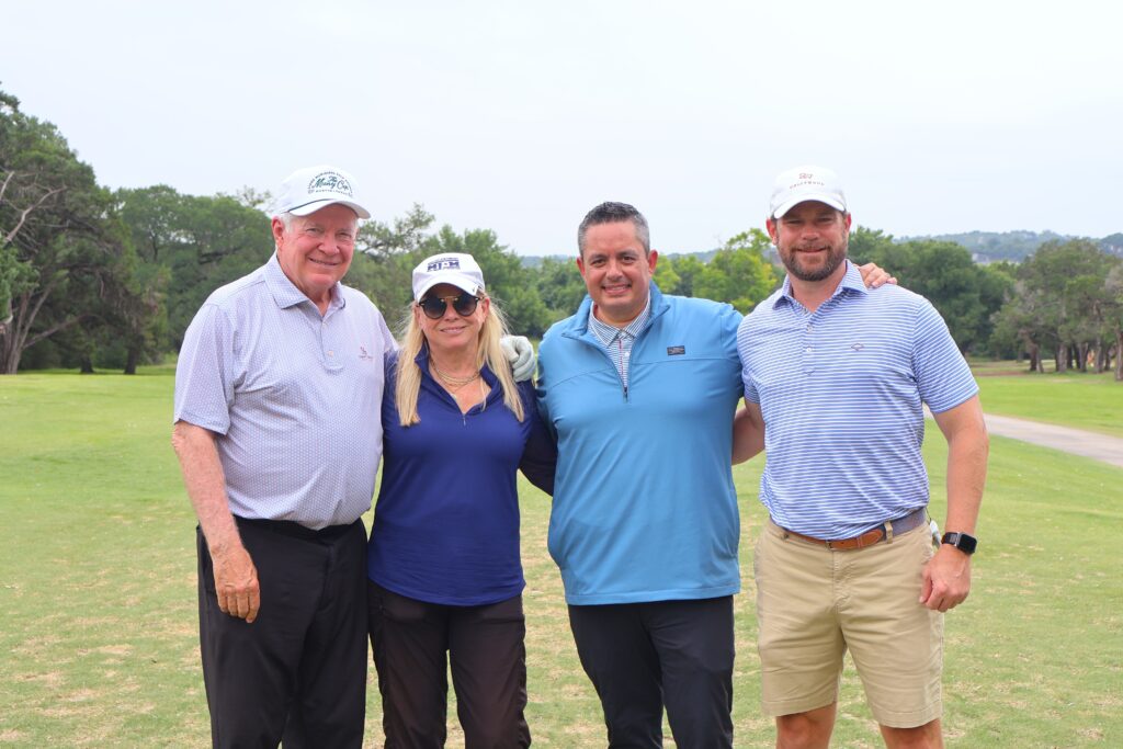 Mack Brown, Sally Brown, Erik Lopez, Chris Jessee