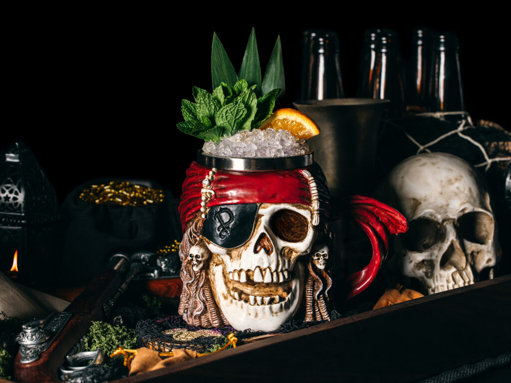 One-Eyed Willy cocktail is served at Shipwreck’d.