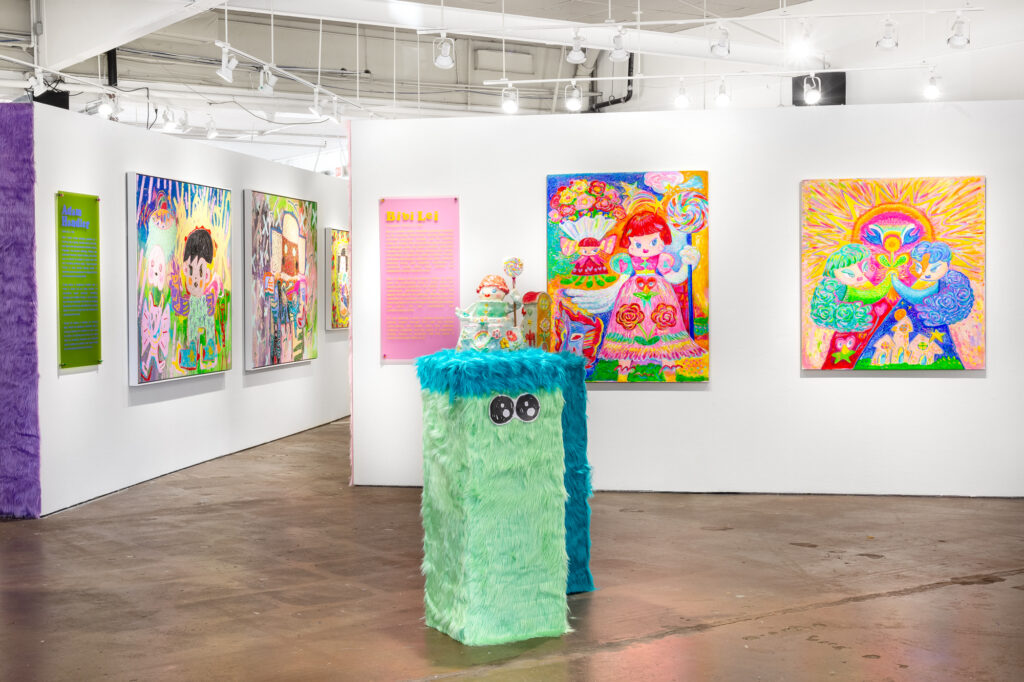 “Monsters,” a group exhibition is now on view at West Chelsea Contemporary. (Photo courtesy of WCC)