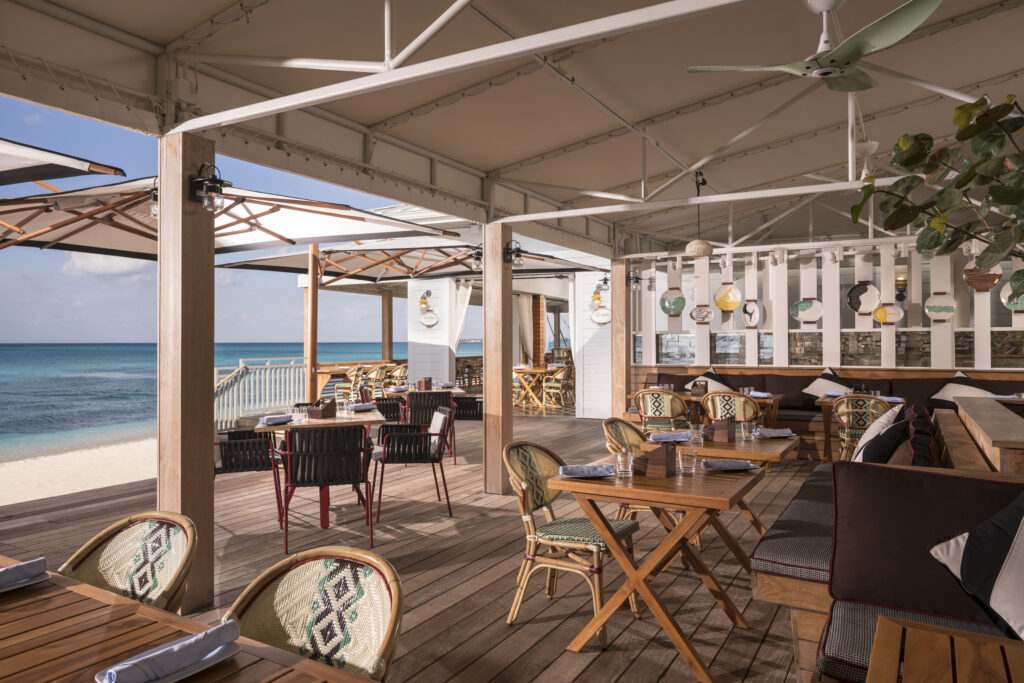 Cocoloba beachside restaurant at Kimpton Seafire Resort + Spa