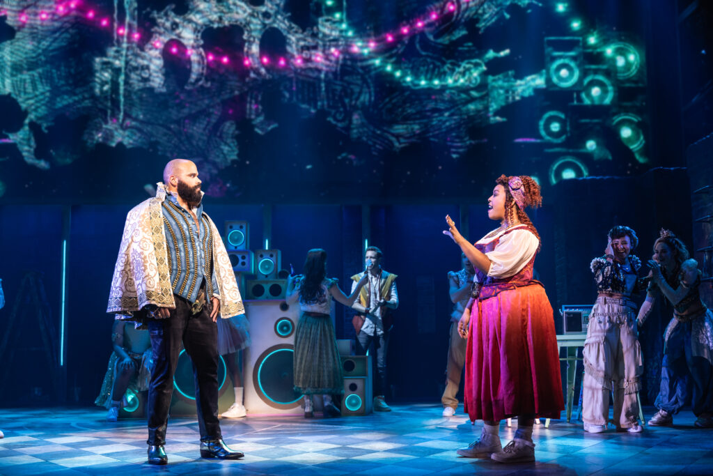 Paul-Jordan Jansen and Kathryn Allison in the North American Tour of "& Juliet"