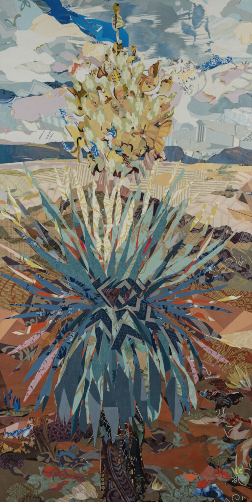 One of Laurie Carswell’s works from her “Three Sisters” series.