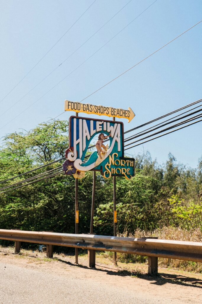 Haleiwa at Oahu's legendary North Shore
