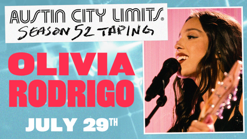 Olivia Rodrigo is set to perform for “Austin City Limits” on July 29 at ACL Live at the Moody Theater in Austin. (Courtesy of Austin City Limits)