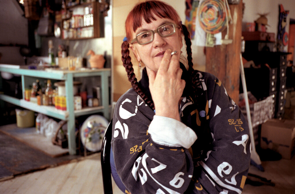 Moki Cherry, 2006. Photo: Sveva Costa Sanseverino. Courtesy of the Estate of Moki Cherry.