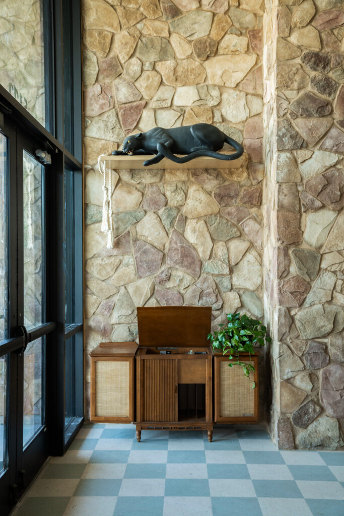 The original Shady Grove panther is among the familiar pieces brought back for A Little Shady in Kyle.