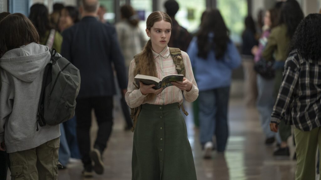 A still from Prime Video’s “Carrie,” Mike Flanagan’s new series adaptation of Stephen King’s novel, which will make its U.S. premiere at Fantastic Fest in Austin.