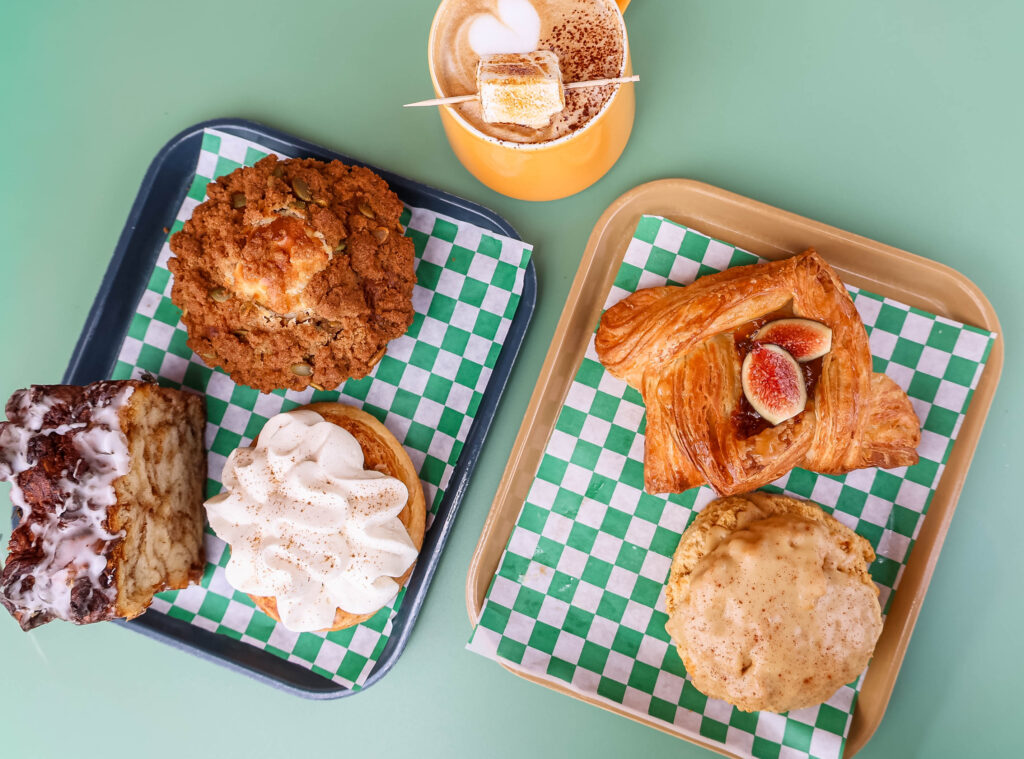 A selection of pastries from Lo-Fi Studio & Coffee House in downtown Elgin.