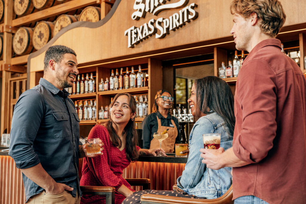 Spoetzl Brewery and K. Spoetzl Distilling Company in Shiner, Texas, offer brewery and distillery tours, craft spirit tastings, dining and live music. (Photo courtesy of Shiner)
