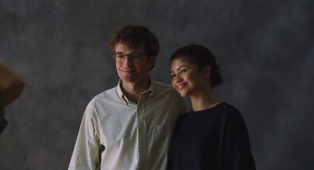 Robert Pattinson and Zendaya in "The Drama." (Courtesy of A24)