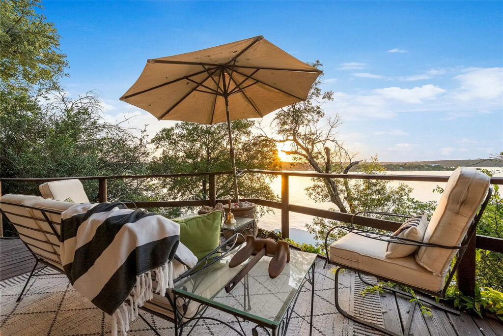 The “Mushroom Home” on Lake Travis