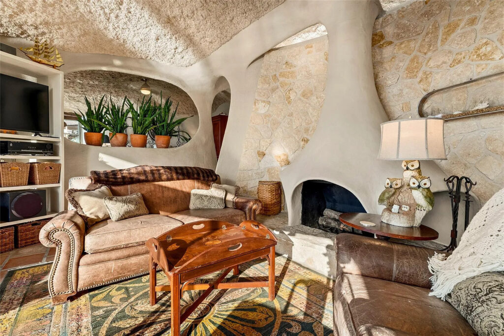 The “Mushroom Home” on Lake Travis