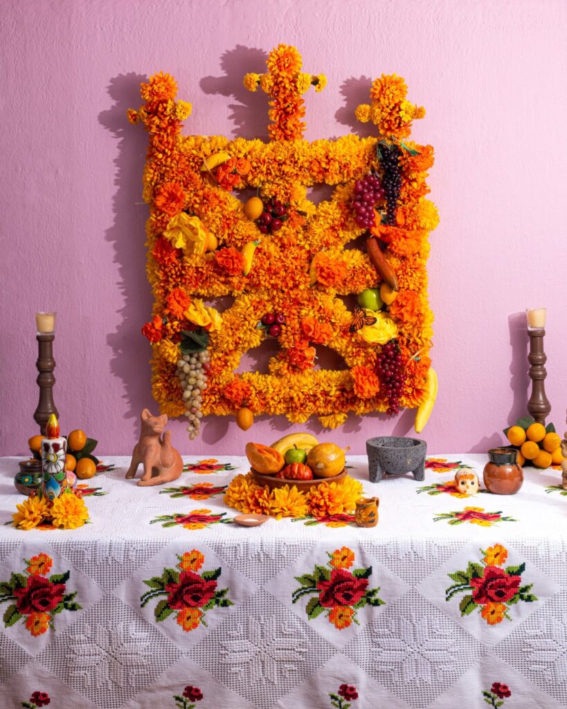 Mexic-Arte Museum’s Ofrenda de la Comunidad honored loved ones who had died during a past Día de los Muertos celebration.