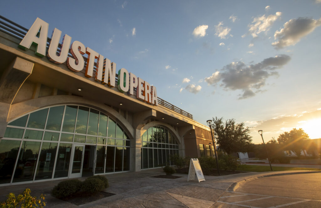 The Sarah and Ernest Butler Performance Center at 5811 Trade Center Drive in Southeast Austin includes a 189-seat theater and four rehearsal rooms. (Photo by Marjorie Kamys)