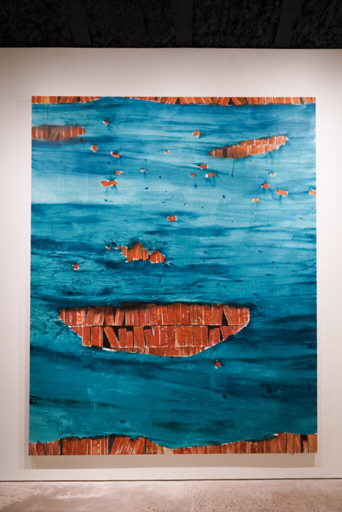 A work by contemporary artist Mohammed Sami