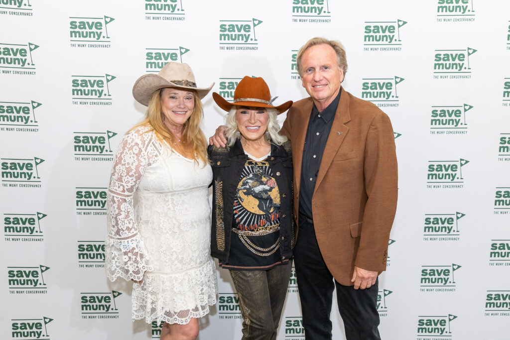 Deb and Rob Gillette pose with Tanya Tucker at the Imagine Muny Gala on Sept. 10 at ACL Live at the Moody Theater.