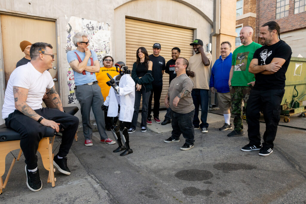 The “Jackass” crew returns in “Jackass: Best and Last.” (Courtesy of Paramount Pictures)