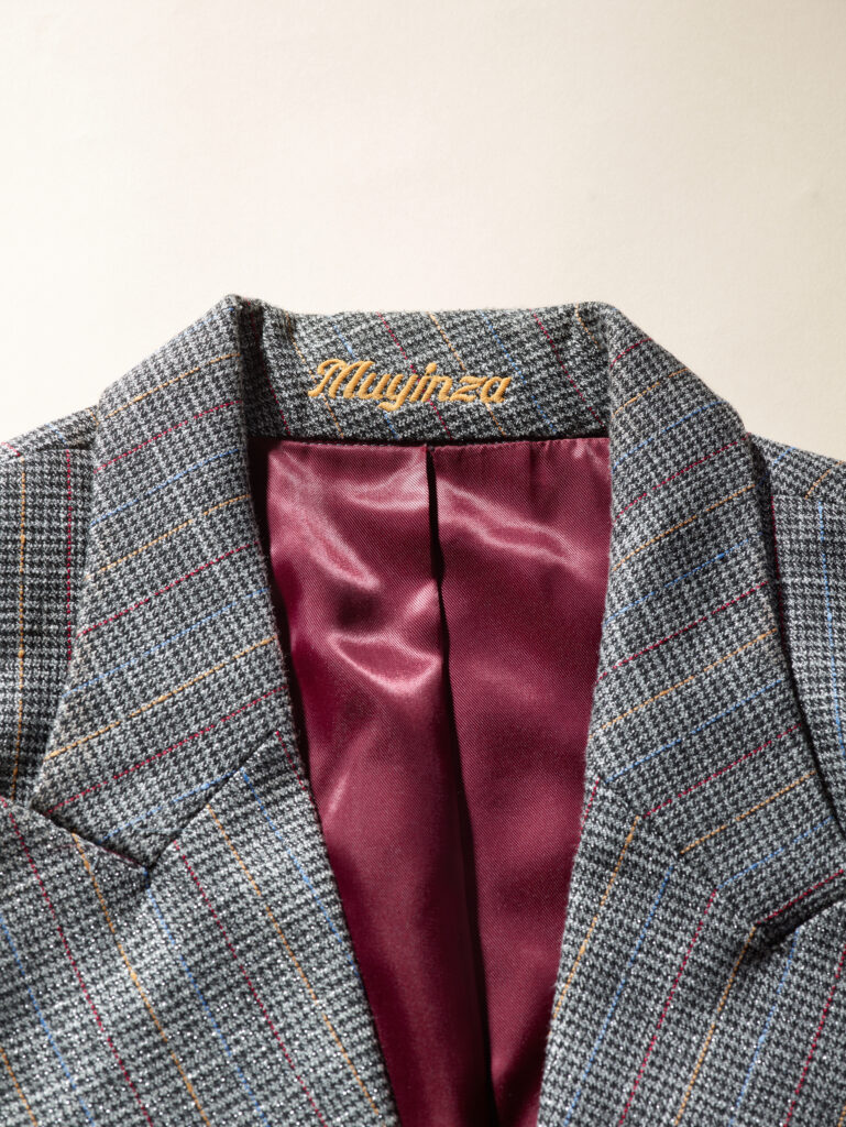 A finished Muyinza piece reflects the irreplicability that made Drake Muyinza a lifelong thrifter.
