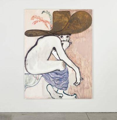 Nervous Man with floor Credit – © Sanya Kantarovsky, Nervous Man (detail), 2017. Courtesy of the artist and Modern Art, VeneKlasen and Gisela Capitain