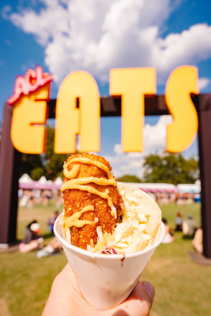 The Mighty Cone in ACL Eats (photo by Roger Ho for ACL Festival 2025)