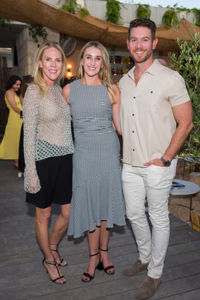 Cameron Breed, Elise Wilson and Wade Giles. (Photo by John Pesina)
