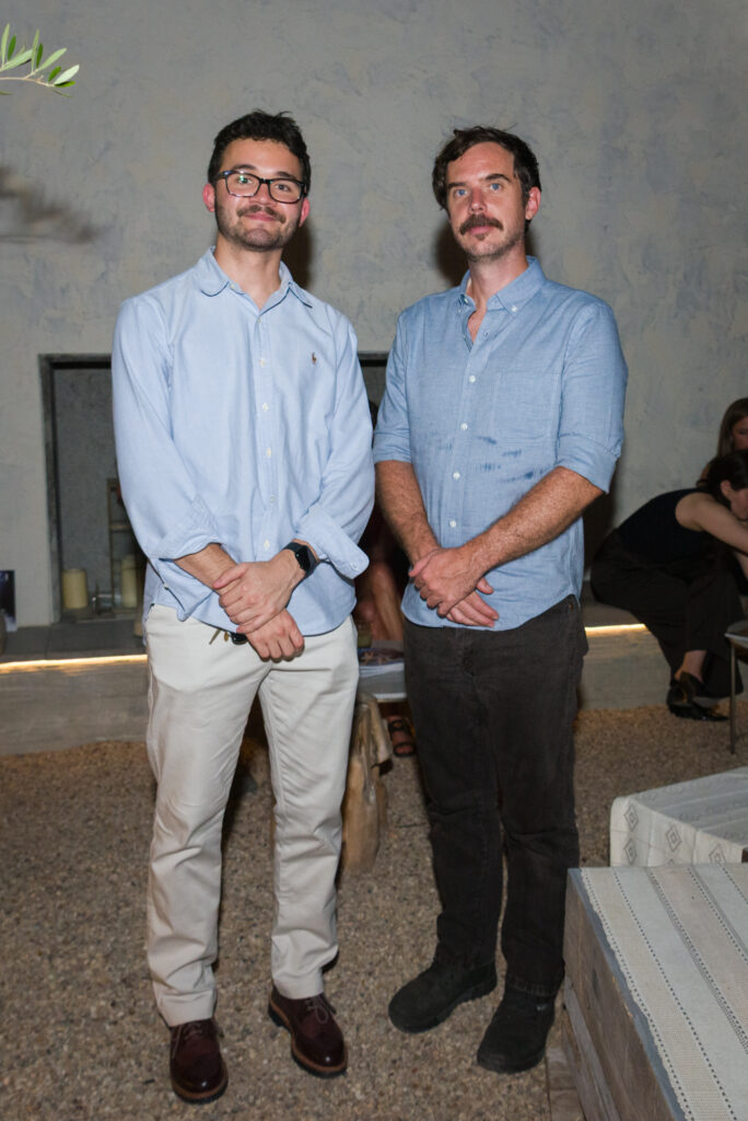 Matthew Fossier and Adrian Whipp. (Photo by John Pesina)