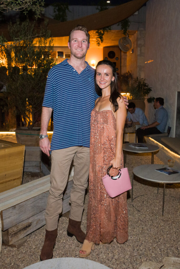 Zack Klunick and Claire Brito. (Photo by John Pesina)