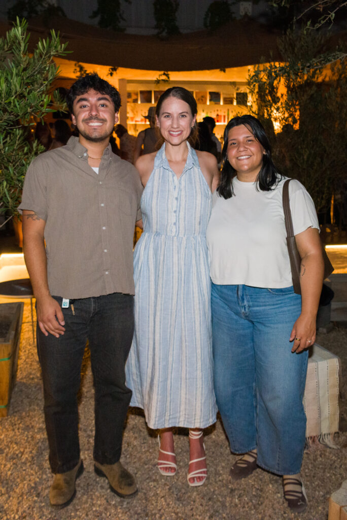 Elijah Delgado, Krissy LittleStar Hearn and Noelle Delgado. (Photo by John Pesina)