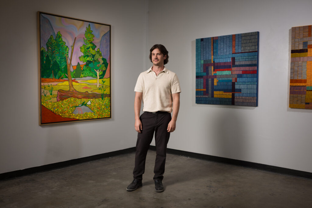 Kevin Ivester, founder of Ivester Contemporary. (Photo by John Pesina)
