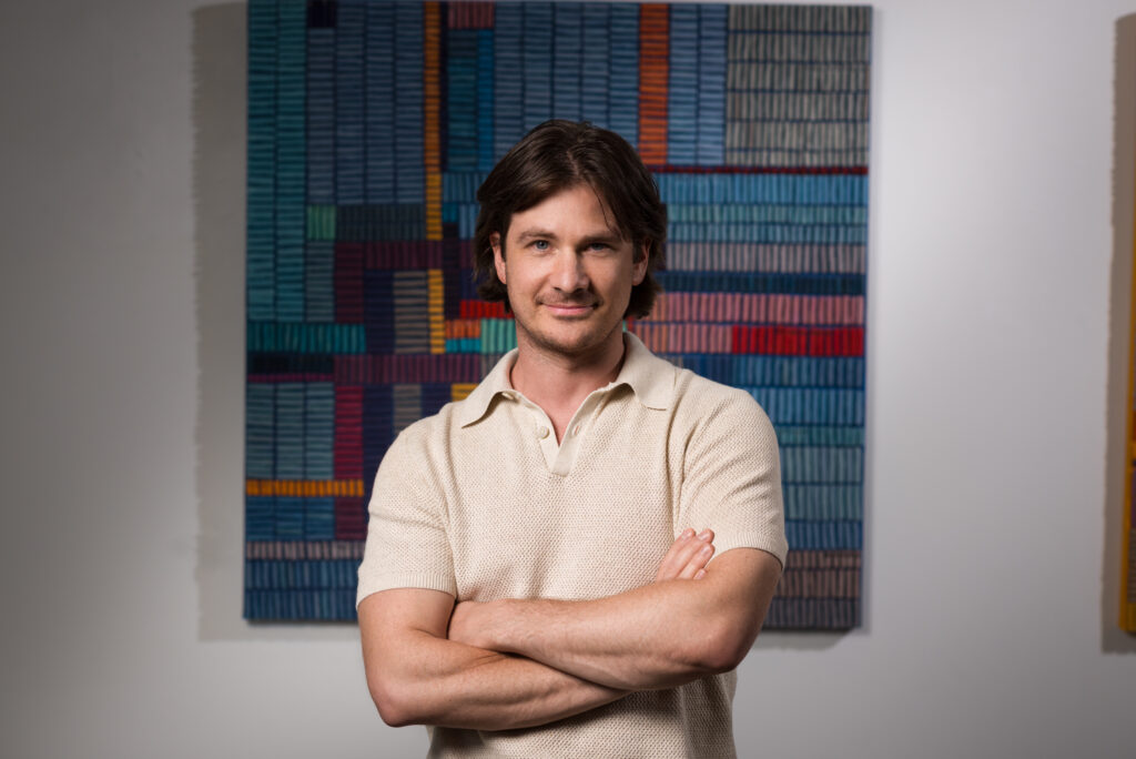 Kevin Ivester, founder of Ivester Contemporary. (Photo by John Pesina)