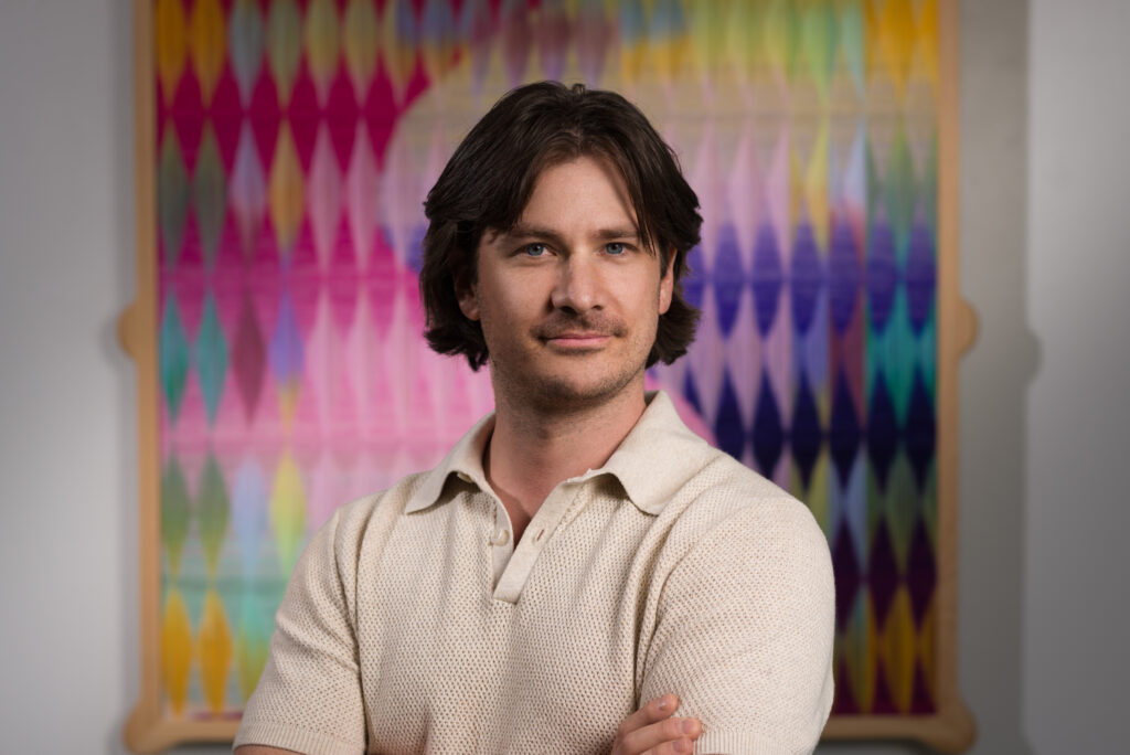 Kevin Ivester, founder of Ivester Contemporary. (Photo by John Pesina)