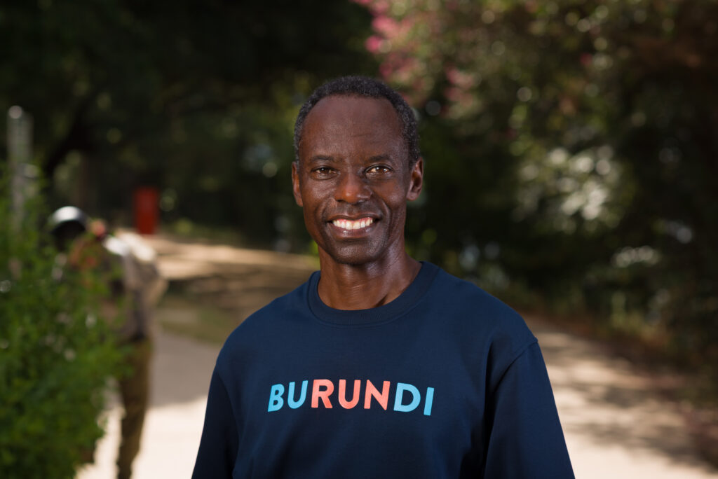 Gilbert Tuhabonye, founder of Austin running group Gilbert’s Gazelles and the Gazelle Foundation. (Photo by John Pesina)