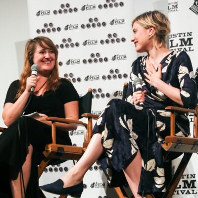 A post screening Q+A at Austin Film Festival. (Photo courtesy of AFF)