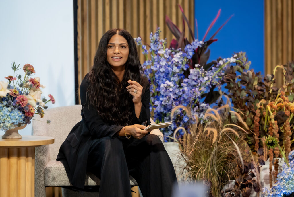 Camila Alves McConaughey at a 2025 Women of Today Wellness event