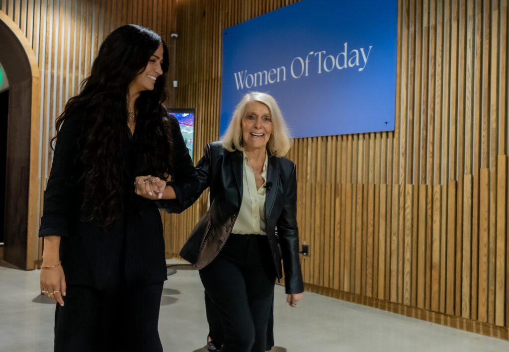 Camila Alves McConaughey and MaMac at a previous Women of Today event in Austin, Texas