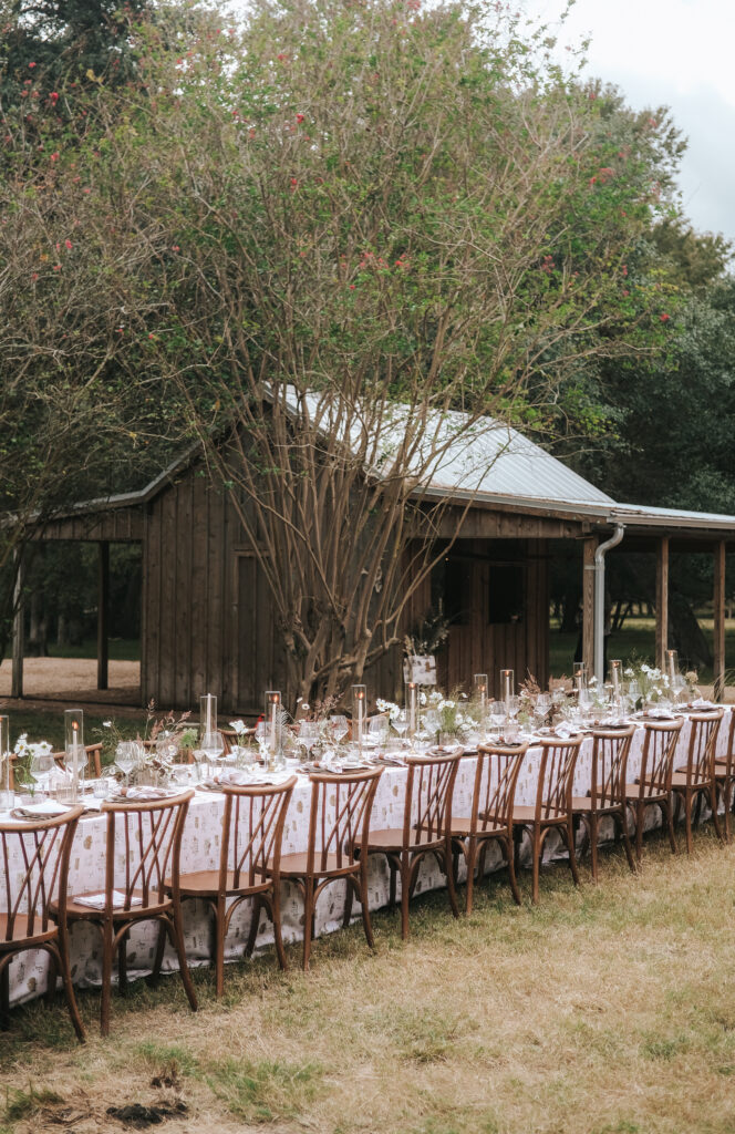 Dinner in a Field