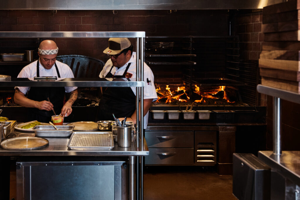 Executive chef Karsten Spieth leads the kitchen at Escuela Fino, drawing inspiration from Central Texas barbecue and Tex-Mex traditions.