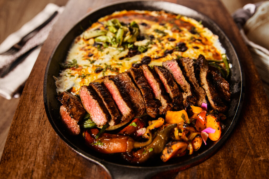 Fajitas from Escuela Fino.