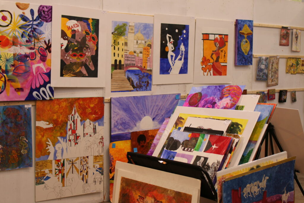Art From the Streets holds studio sessions Monday through Thursday at East Austin’s Canopy complex and conducts outreach at shelters and navigation centers five days a week.