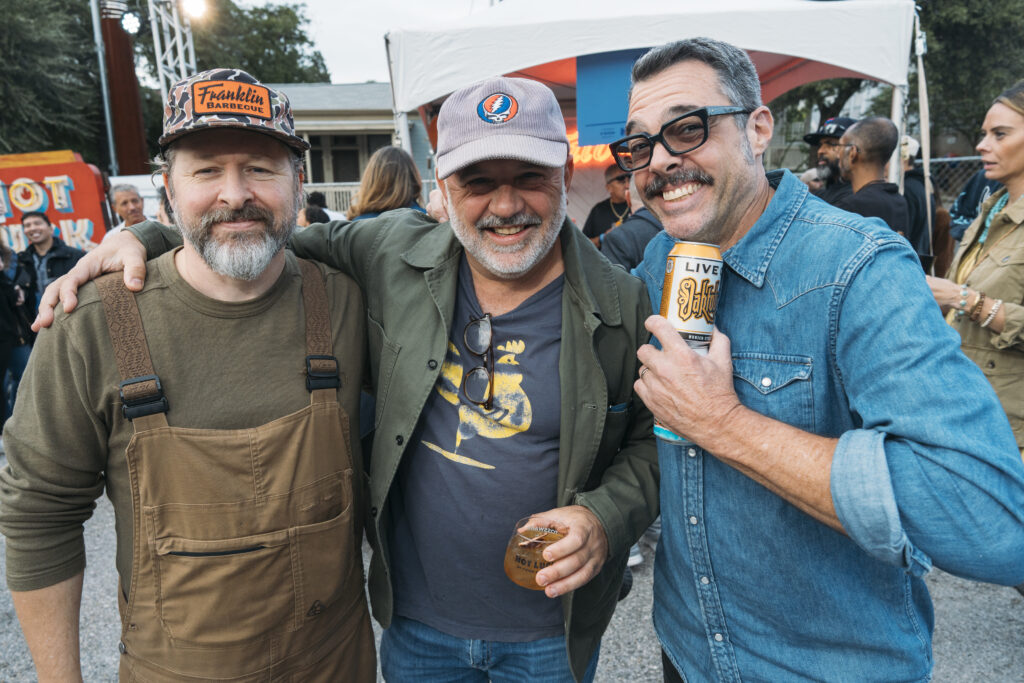 James Moody, Matthew Odam, Aaron Franklin by Alison Narro