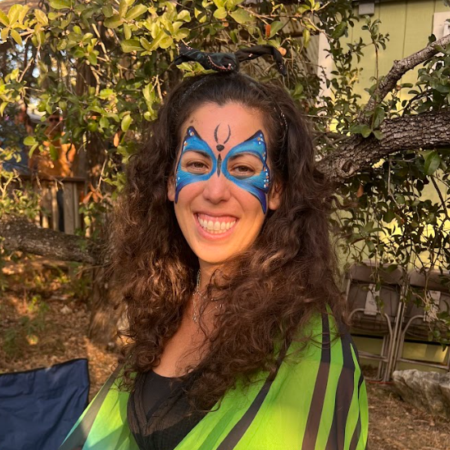Pumpkin Path facepainter