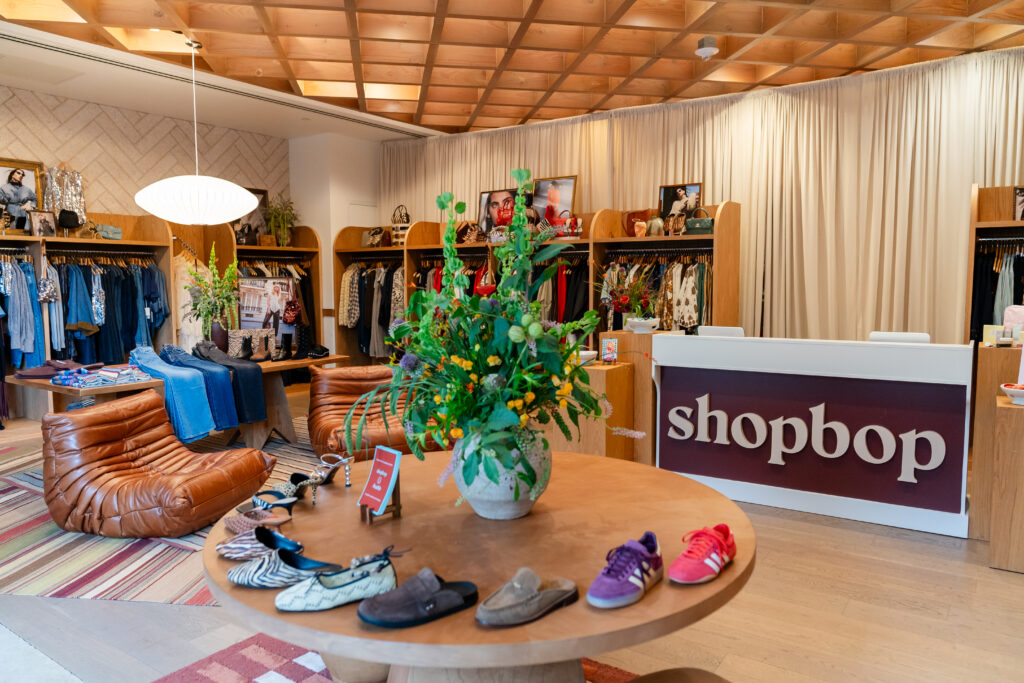 Shopbop Austin pop-up at the Hotel Magdalena.