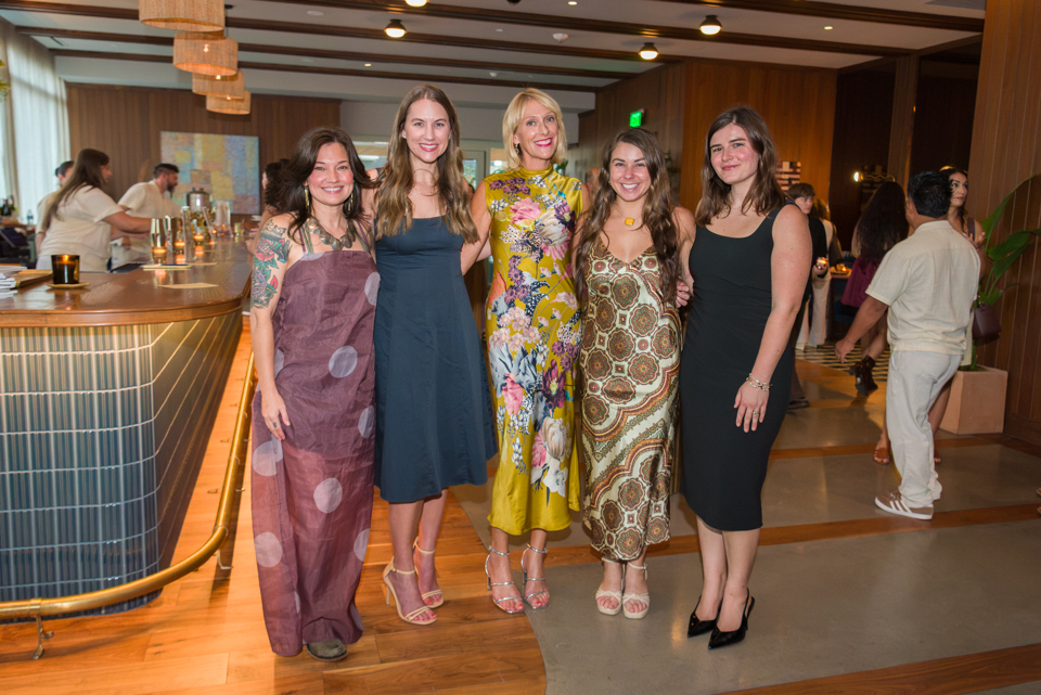 Ashley Sauls, Krissy LittleStar Hearn, Heidi Okla, Zoe Parker and Cassie Butterfield. (Photo by John Pesina)