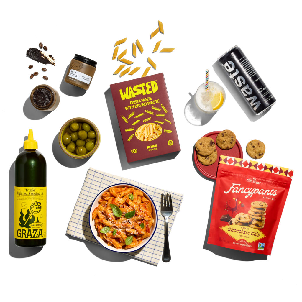 The forecast highlights products that turn food byproducts and otherwise discarded ingredients into something new.
