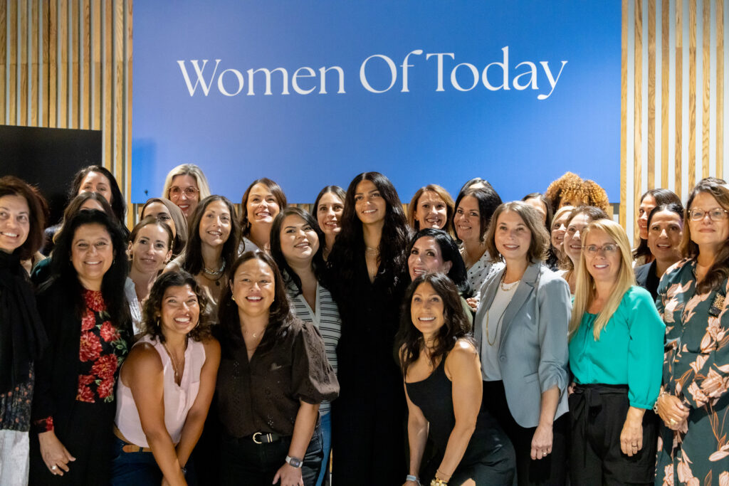 Camila Alves McConaughey with the Women of Today community at a previous event.