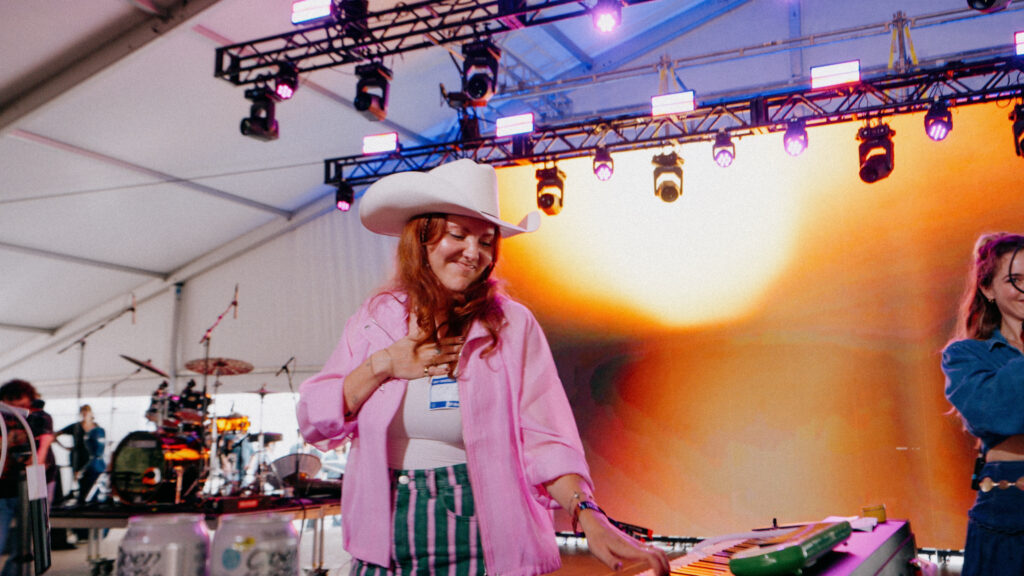 DJ Cassandra on stage at ACL Fest 2026